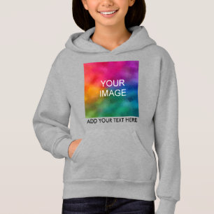 Personalised Add Your Photo Text Template Girls