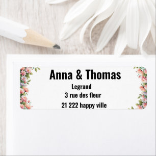 personalised address labels