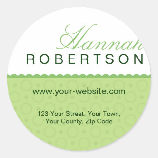 Personalised Address Stickers