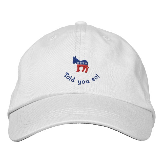 Personalised Adjustable Hat (Front)