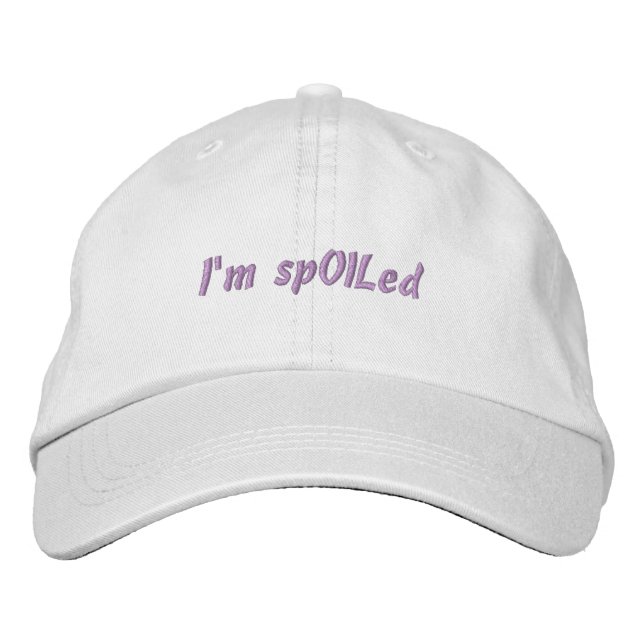 Personalised Adjustable Hat (Front)