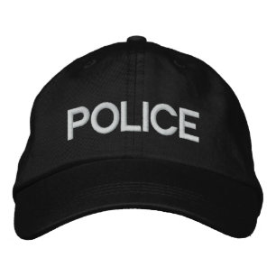 Personalised Adjustable Hat POLICE