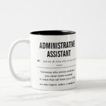 Personalised Administrative Assistant Funny
