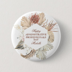 Personalised Administrative Professionals Day 6 Cm Round Badge