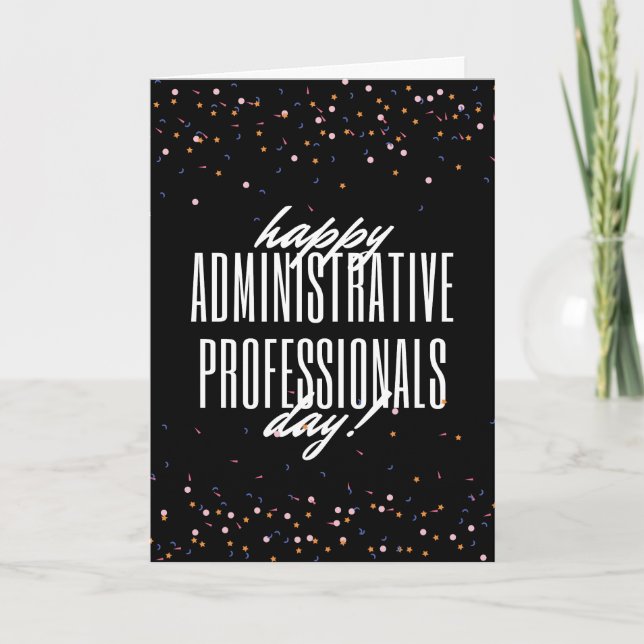 Personalised Administrative Professionals Day Card (Front)