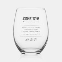 Personalised Administrator Funny