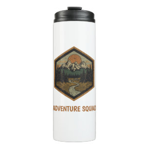 Personalised Adventure Squad Camping Mug