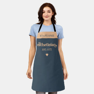 Personalised Aesthetician Cosmetologist Beautician Apron