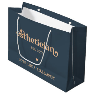 Personalised Aesthetician Cosmetologist Beautician Large Gift Bag