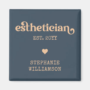 Personalised Aesthetician Cosmetologist Beautician Magnet