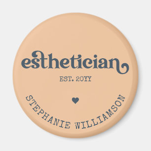 Personalised Aesthetician Cosmetologist Beautician Magnet