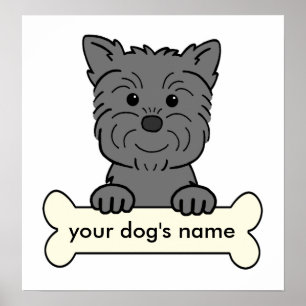 Personalised Affenpinscher Poster