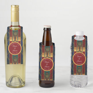 Personalised African Wedding Bottle Tag