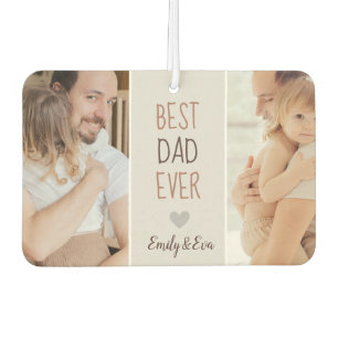 Personalised Air Freshener – Best Dad Ever