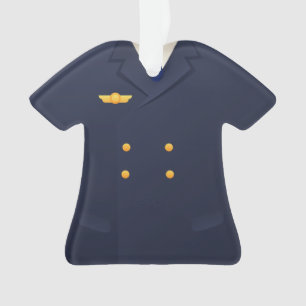 Personalised Airline Pilot Copilot Christmas Ornament