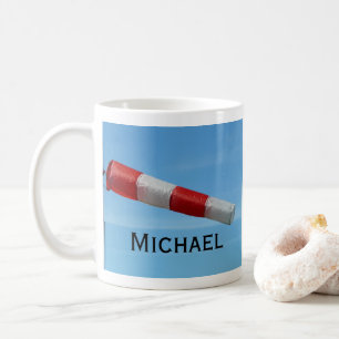 Personalised Airport Wind Sock Mug