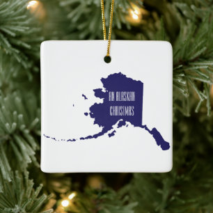Personalised Alaska Ornament