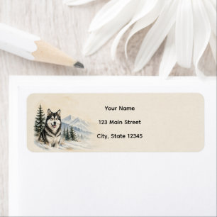 Personalised Alaskan Malamute 