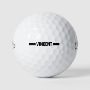 Personalised Alignment Aid Golf Balls