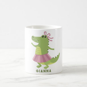 Personalised Alligator Coffee Mug