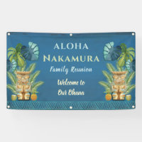 Personalised Aloha Welcome Family Reunion