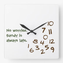 Personalised ALWAYS LATE