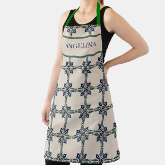 Personalised Amalfi Tile Apron