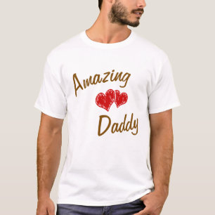 Personalised Amazing Daddy T-Shirt Custom Name