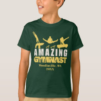 Personalised Amazing Gymnast Location Date Name