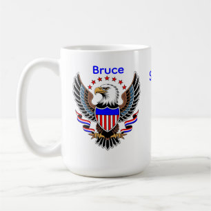 Personalised American 250th Birthday Coffee Mug