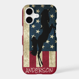 Personalised American Black Unicorn Case-Mate iPh