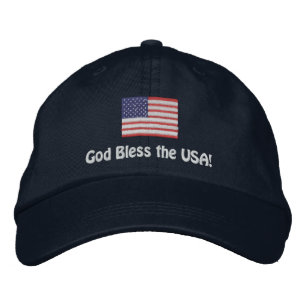 Personalised American Flag Hat