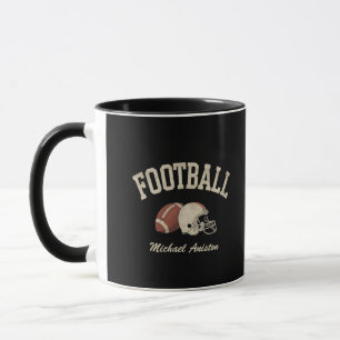 Personalised American Football Game Sports Lover Mug