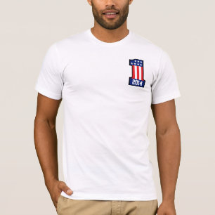 Personalised American Number One Year or Name T-Shirt