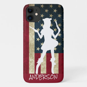 Personalised American Pirate Girl Case-Mate iPhone iPhone 11 Case