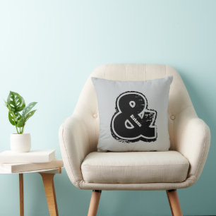 Personalised Ampersand Pillow