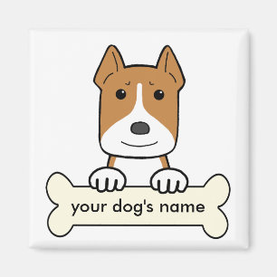 Personalised Amstaff Magnet