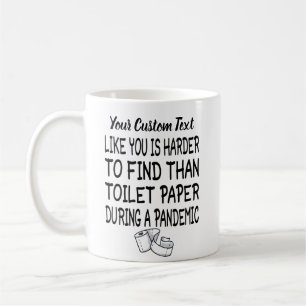 Personalised and funny Quarantine Gift Idea Coffee Mug