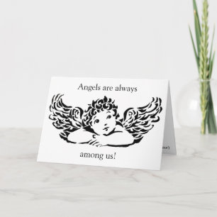 Personalised Angel Note Card