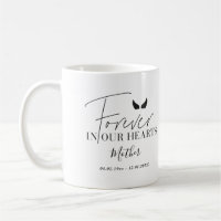 Personalised angel wings Memorial Christmas photo