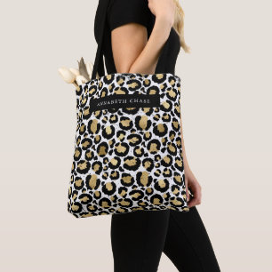 Personalised Animal Print Tote Bag