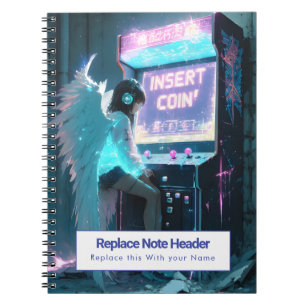 Personalised Anime Themed Notebook