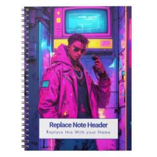 Personalised Anime Themed Notebook