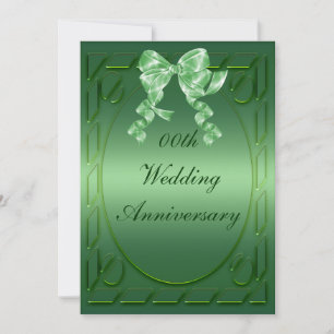 Personalised Anniversary Party Invitation