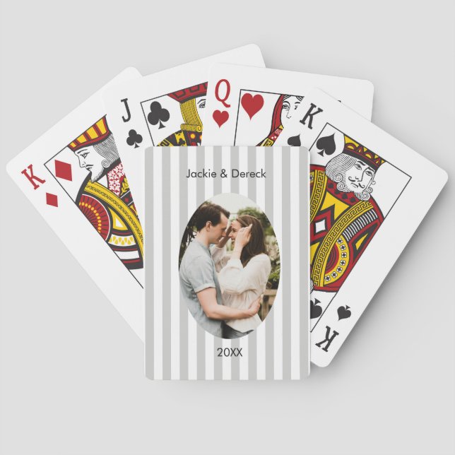 Personalised Anniversary Playing Cards – Custom  (Back)