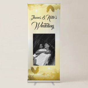 Personalised Announcement Banner Sunny Morning Far