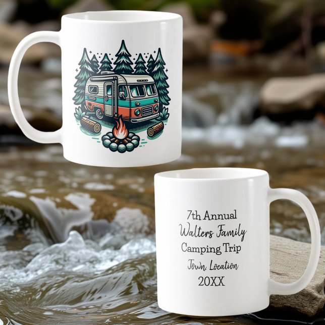Personalised Annual Camping Trip  Coffee Mug (Creator Uploaded)