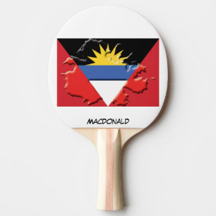 Personalised ANTIGUA Ping Pong Paddle