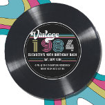 Personalised Any Age Vintage Custom Photo Birthday Invitation<br><div class="desc">Step back in time and join us for a celebration like no other with our Personalised Any Age Vintage Custom Photo Birthday Invitation! Embrace the nostalgia of yesteryears with our retro-themed party invitation, designed to transport your guests to a bygone era. Perfect for any milestone birthday celebration, whether it's a...</div>