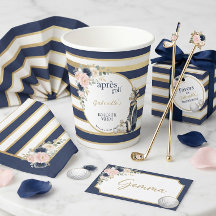 Personalised Après Golf Bachelorette Weekend Gold 
